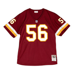LaVar Arrington Washington Commanders 2001 Legacy Throwback Replica Jersey - Burgundy - Mitchell & Ness