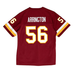 LaVar Arrington Washington Commanders 2001 Legacy Throwback Replica Jersey - Burgundy - Mitchell & Ness