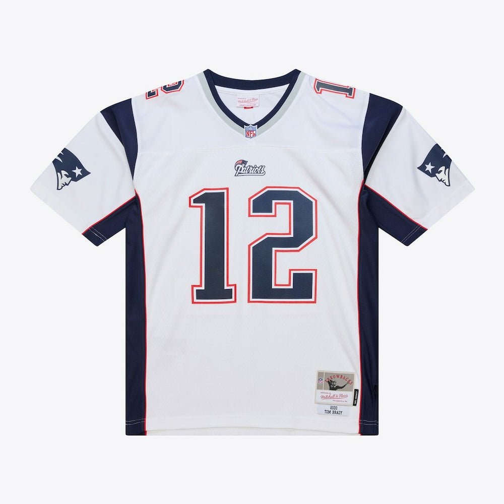 Tom Brady New England Patriots 2000 Legacy Replica Jersey - White - Mitchell & Ness