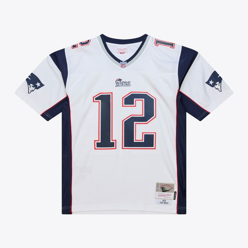 Tom Brady New England Patriots 2000 Legacy Replica Jersey - White - Mitchell & Ness
