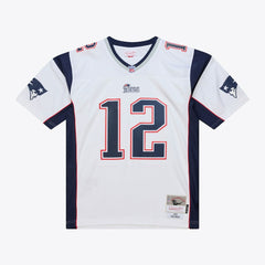 Tom Brady New England Patriots 2000 Legacy Replica Jersey - White - Mitchell & Ness
