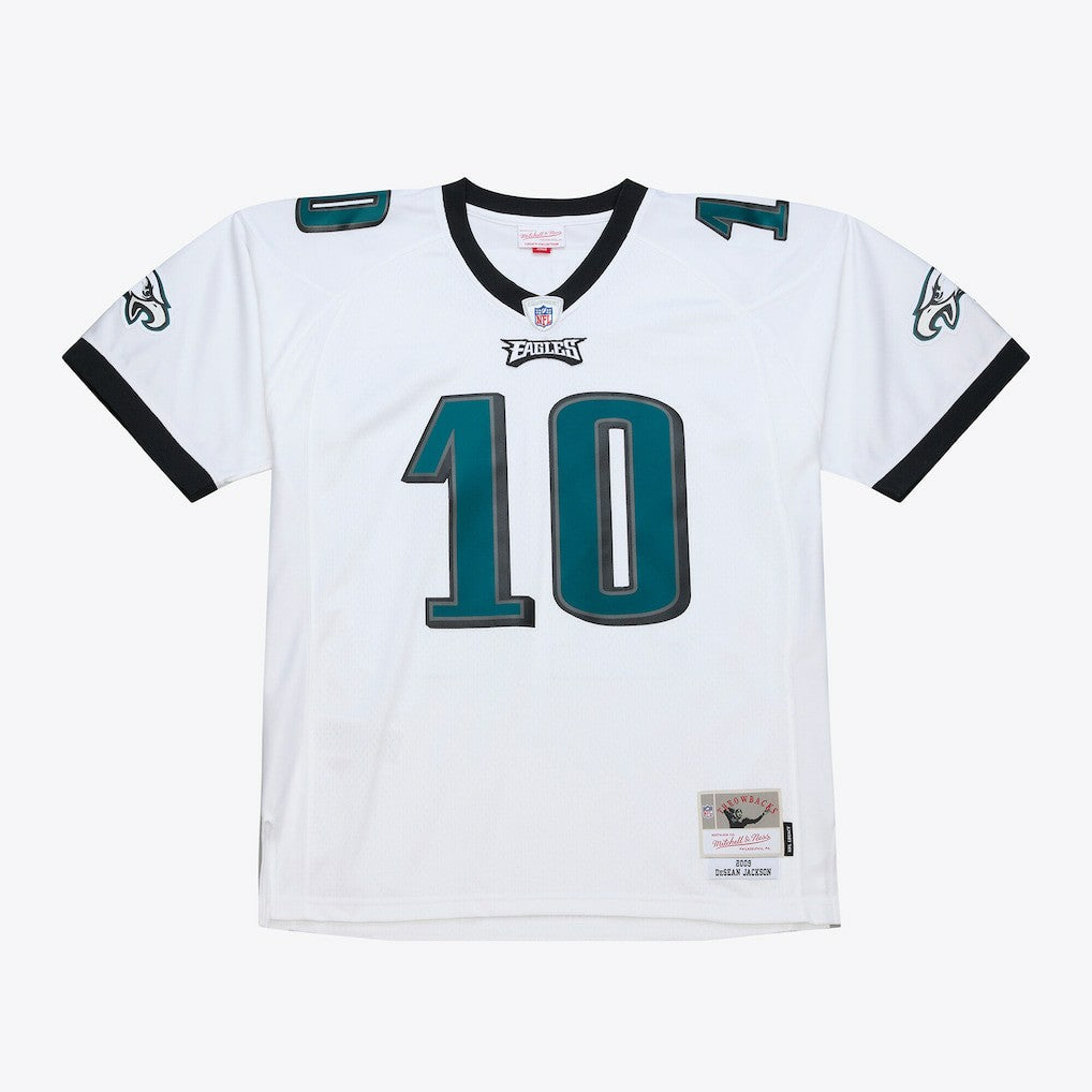 DeSean Jackson Philadelphia Eagles 2009 Legacy Throwback Replica Jersey - White - Mitchell & Ness