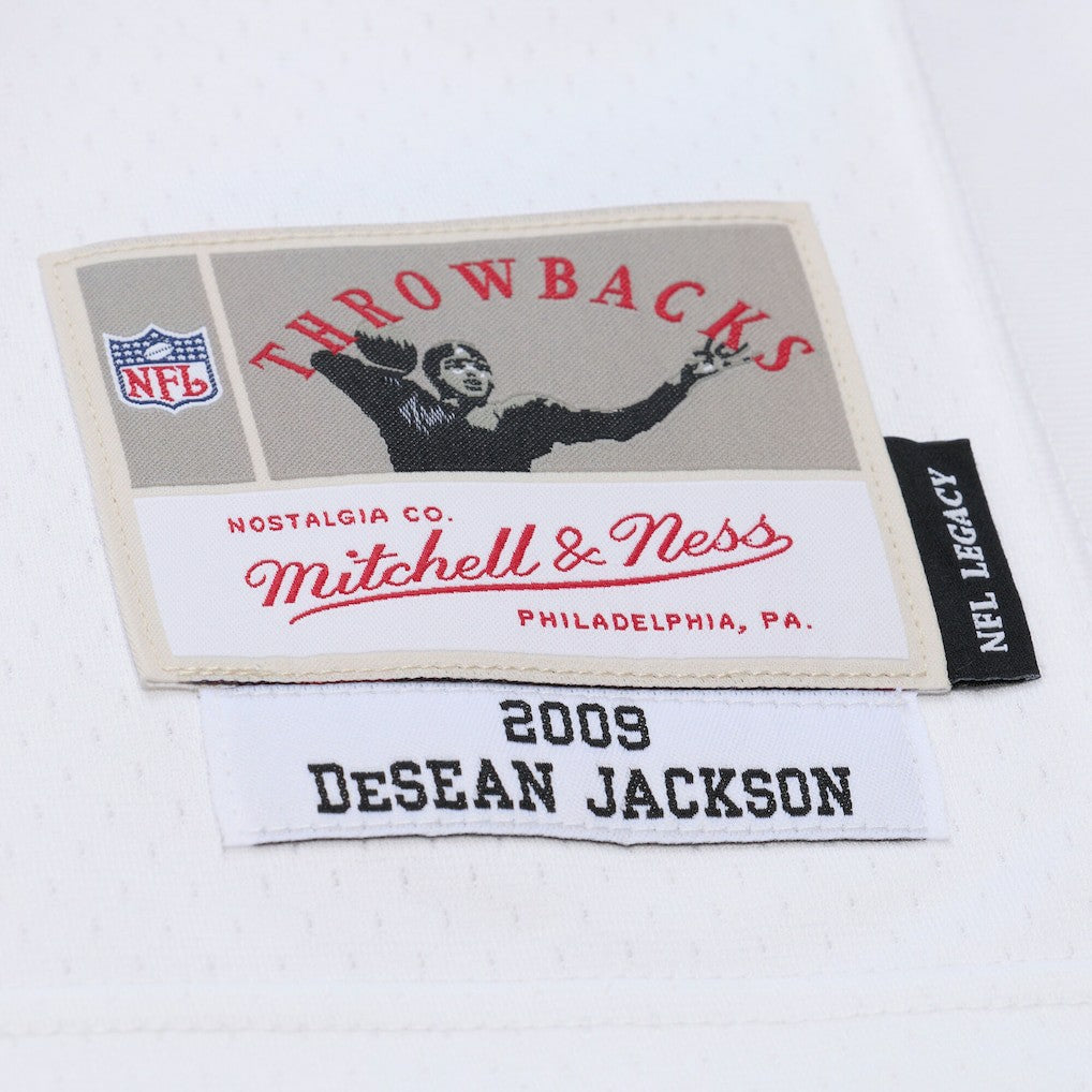 DeSean Jackson Philadelphia Eagles 2009 Legacy Throwback Replica Jersey - White - Mitchell & Ness