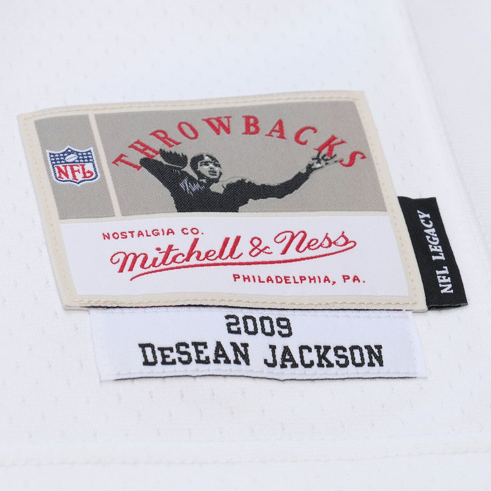 DeSean Jackson Philadelphia Eagles 2009 Legacy Throwback Replica Jersey - White - Mitchell & Ness