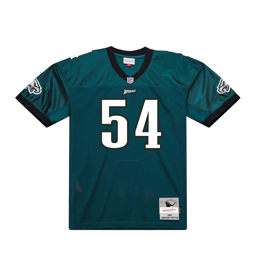 Jeremiah Trotter Philadelphia Eagles 2000 Legacy Throwback Replica Jersey - Green - Mitchell & Ness