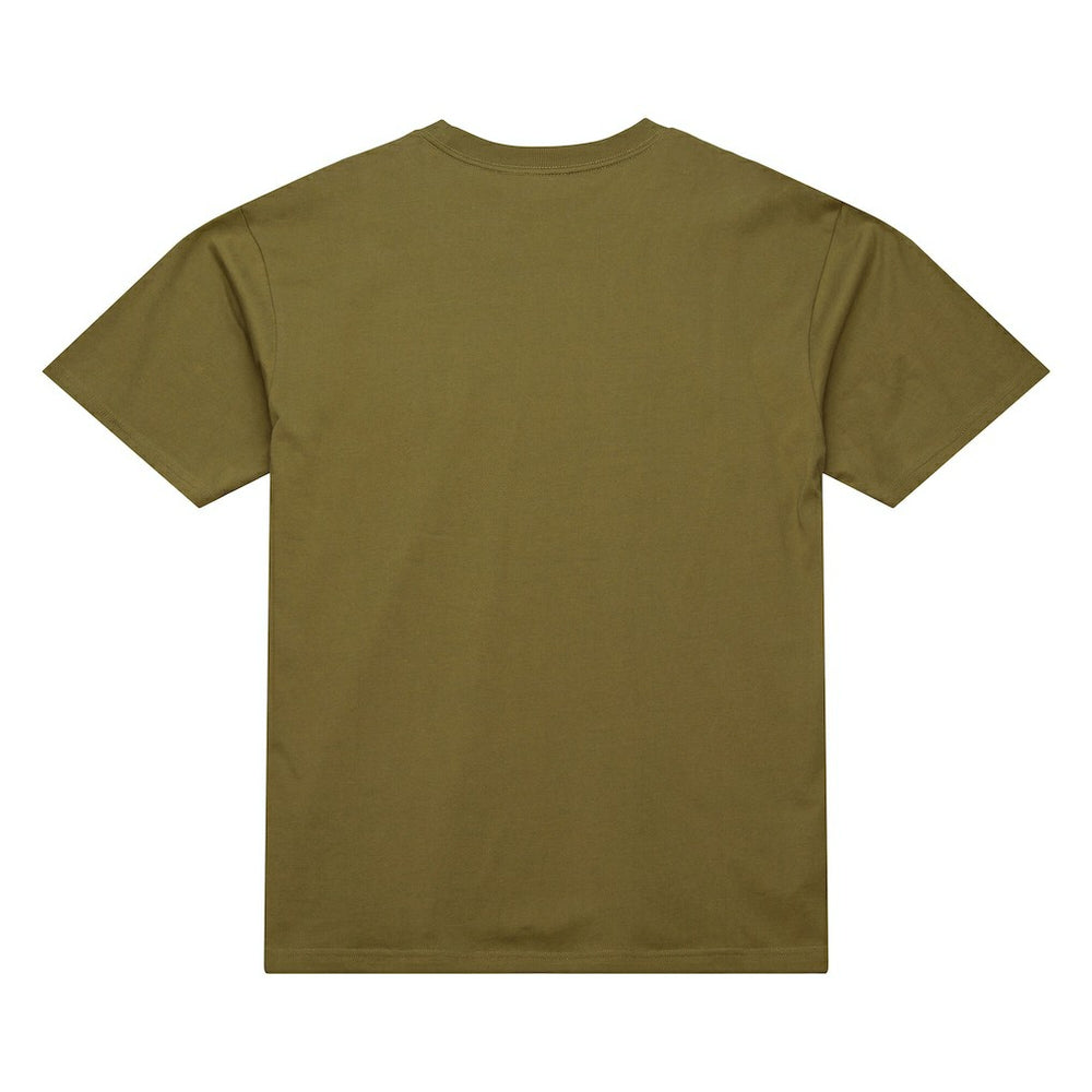 Buffalo Bills Vintage Logo Premium T-Shirt - Olive - Mitchell & Ness