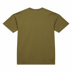 Green Bay Packers Vintage Logo Premium T-Shirt - Olive - Mitchell & Ness