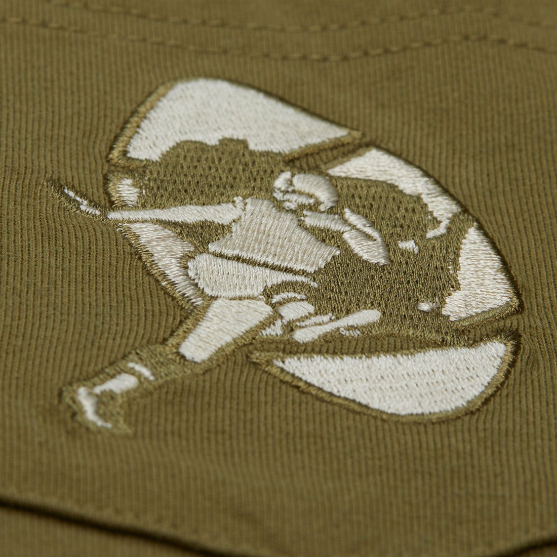 Green Bay Packers Vintage Logo Premium T-Shirt - Olive - Mitchell & Ness