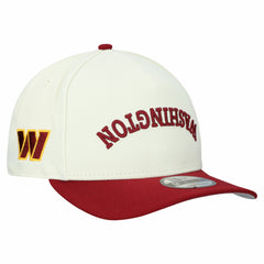 Washington Commanders New Era Upside Down 9FIFTY A-Frame Snapback Hat - Cream - NFL