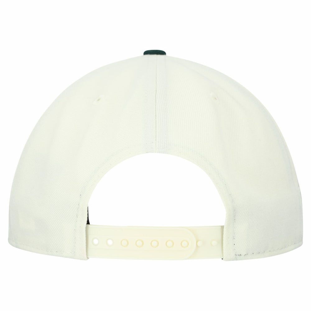 New York Jets New Era Upside Down 9FIFTY A-Frame Snapback Hat - Cream - NFL