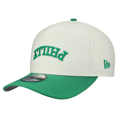 Philadelphia Eagles New Era Upside Down 9FIFTY A-Frame Snapback Hat - Cream - NFL