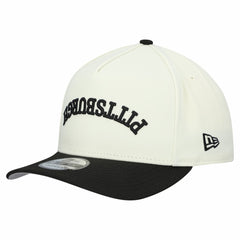 Pittsburgh Steelers New Era Upside Down 9FIFTY A-Frame Snapback Hat - Cream - NFL