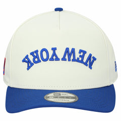 New York Giants New Era Upside Down 9FIFTY A-Frame Snapback Hat - Cream - NFL