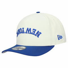 New York Giants New Era Upside Down 9FIFTY A-Frame Snapback Hat - Cream - NFL