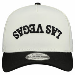 Las Vegas Raiders New Era Upside Down 9FIFTY A-Frame Snapback Hat - Cream - NFL