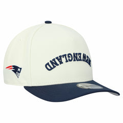 New England Patriots New Era Upside Down 9FIFTY A-Frame Snapback Hat - Cream - NFL