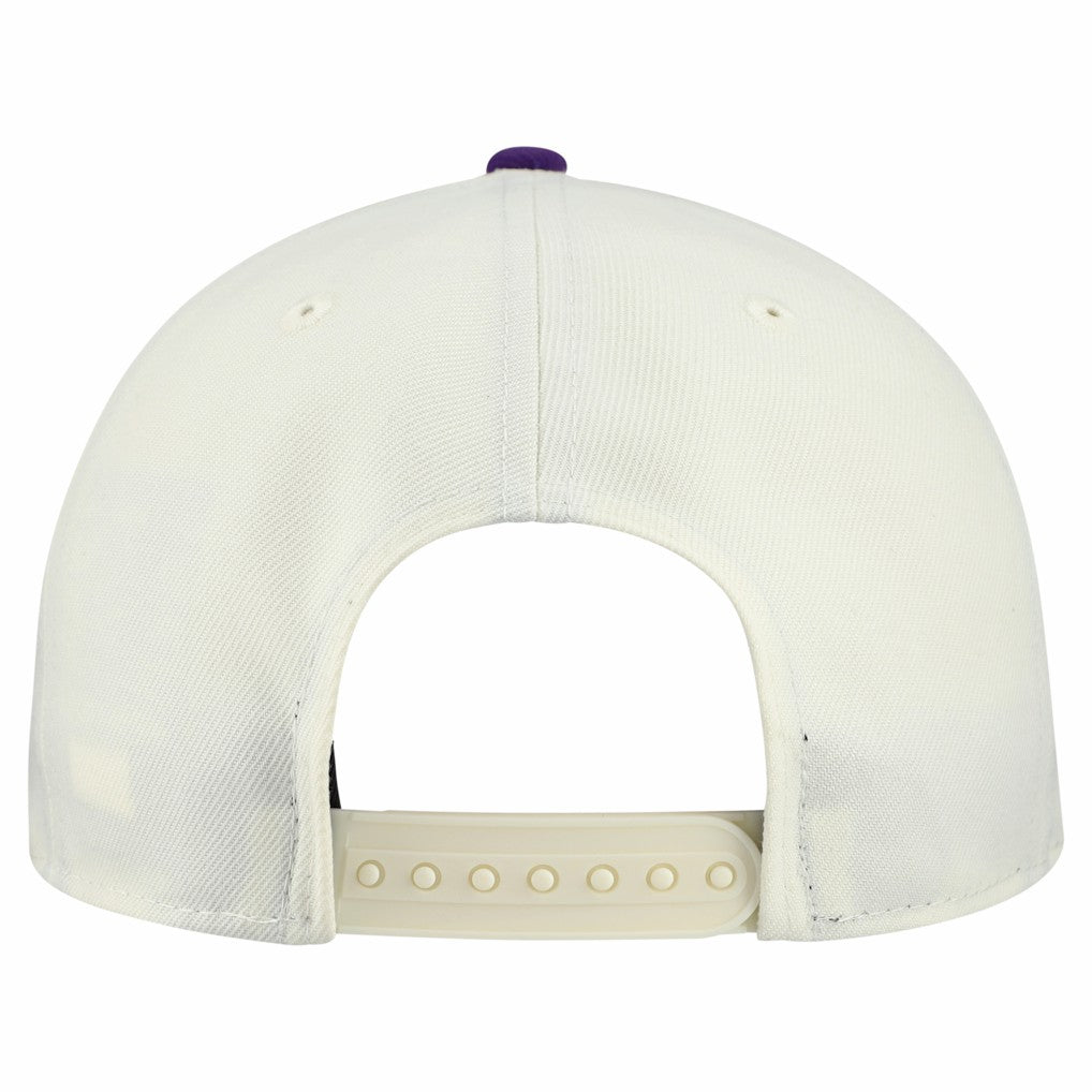 Minnesota Vikings New Era Upside Down 9FIFTY A-Frame Snapback Hat - Cream - NFL