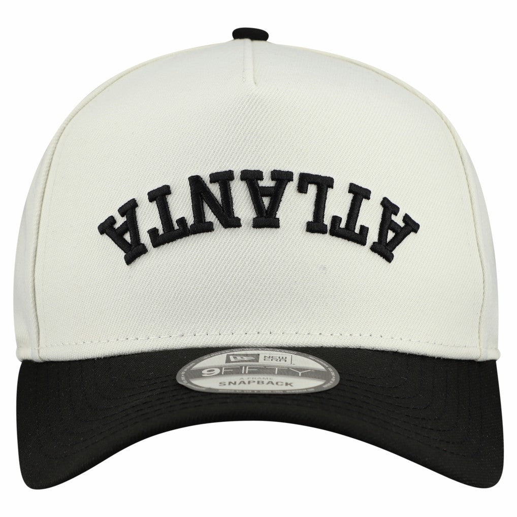 Atlanta Falcons New Era Upside Down 9FIFTY A-Frame Snapback Hat - Cream - NFL