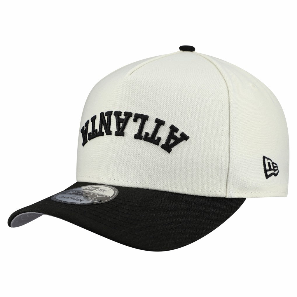 Atlanta Falcons New Era Upside Down 9FIFTY A-Frame Snapback Hat - Cream - NFL