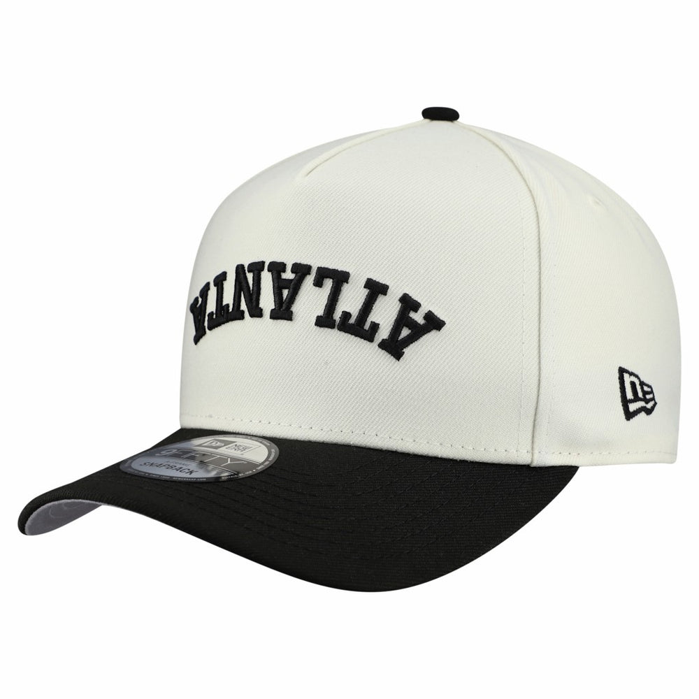 Atlanta Falcons New Era Upside Down 9FIFTY A-Frame Snapback Hat - Cream - NFL