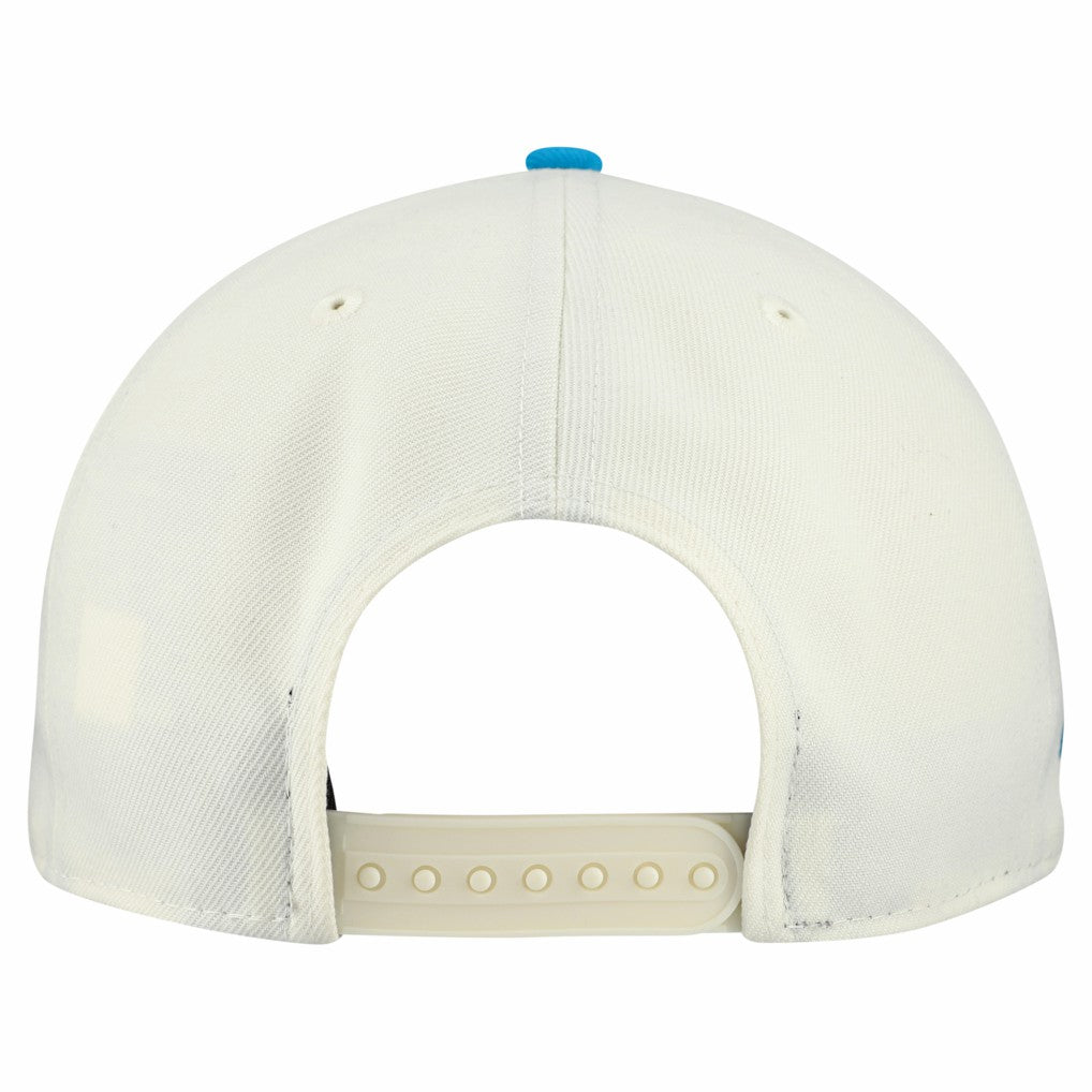 Carolina Panthers New Era Upside Down 9FIFTY A-Frame Snapback Hat - Cream - NFL