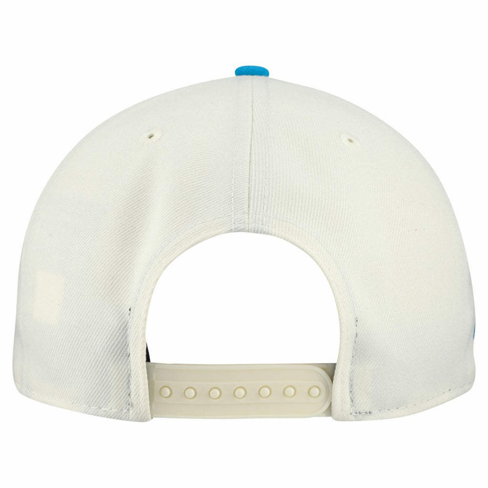 Carolina Panthers New Era Upside Down 9FIFTY A-Frame Snapback Hat - Cream - NFL