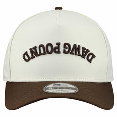 Cleveland Browns New Era Upside Down 9FIFTY A-Frame Snapback Hat - Cream - NFL