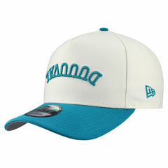 Jacksonville Jaguars New Era Upside Down 9FIFTY A-Frame Snapback Hat - Cream - NFL