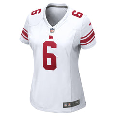 Jaxson Dart New York Giants Women's Game Jersey - White - Nike