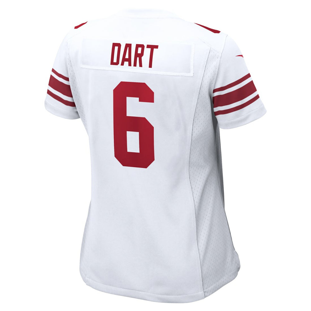 Jaxson Dart New York Giants Women's Game Jersey - White - Nike