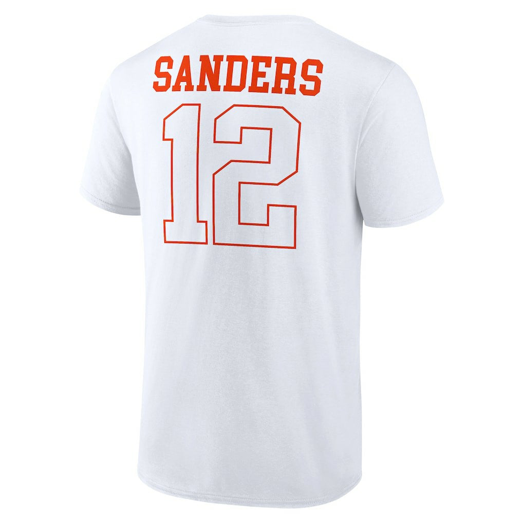Shedeur Sanders Cleveland Browns Outline Player T-Shirt - White - NFL