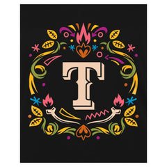 Texas Rangers New Era Women's Día de los Muertos V-Neck T-Shirt Discount