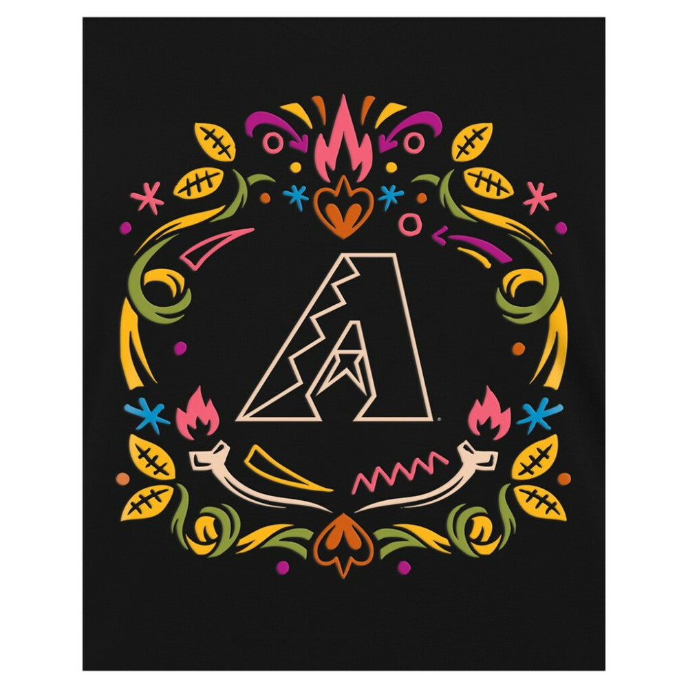 Arizona Diamondbacks New Era Women's Día de los Muertos V-Neck T-Shirt Near Me