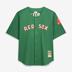 David Ortiz Boston Red Sox Mitchell & Ness Big & Tall Cooperstown Collection Mesh Batting Practice Jersey for sale