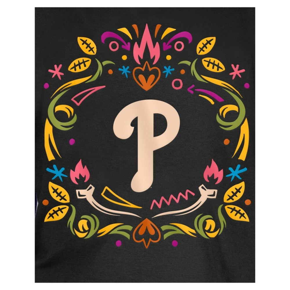 Philadelphia Phillies New Era Youth Día de los Muertos T-Shirt for sale