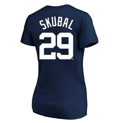 Tarik Skubal Detroit Tigers Profile Women's Plus Size Name & Number V-Neck T-Shirt Outlet