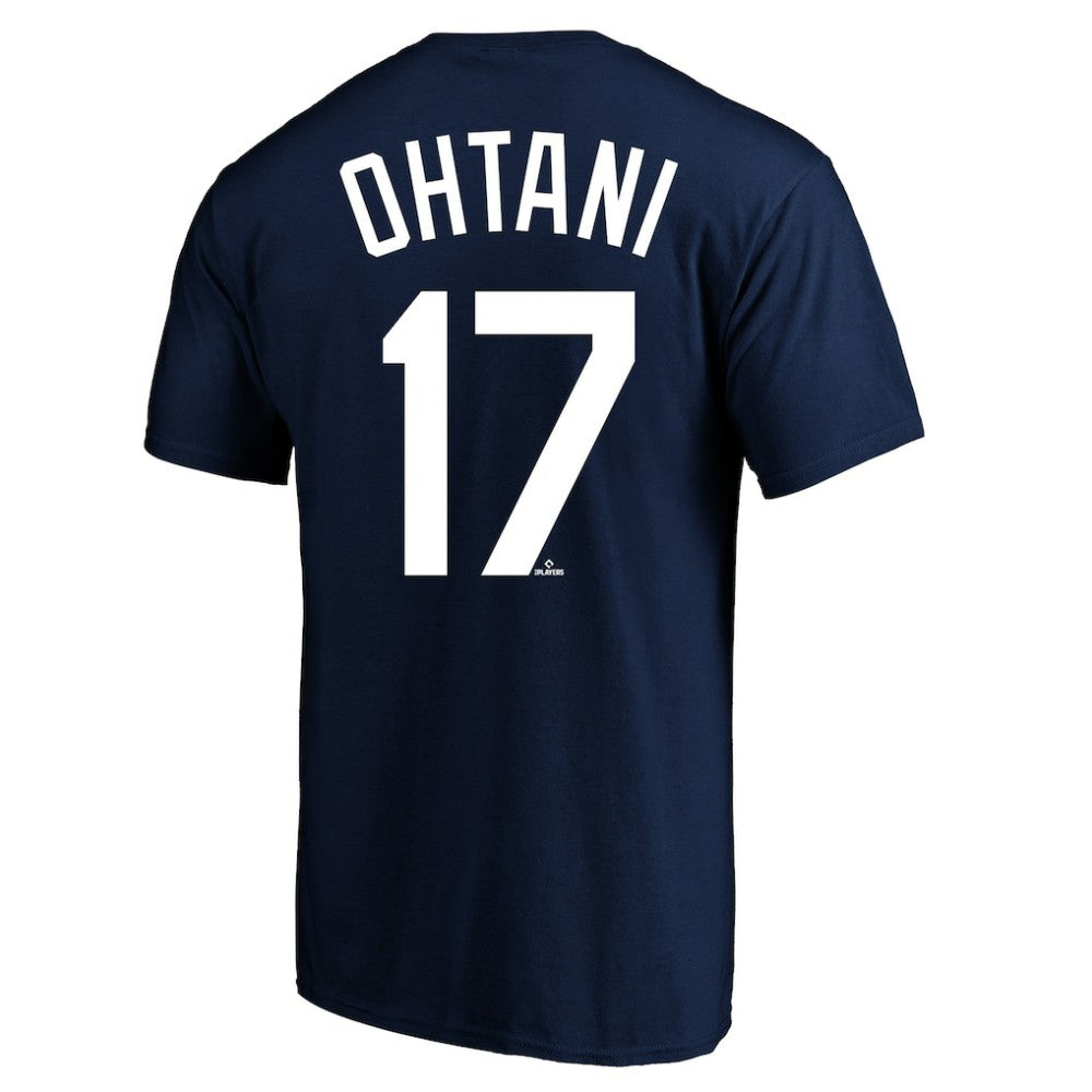 Shohei Ohtani Los Angeles Dodgers Profile Big & Tall Player Name & Number T-Shirt Discount