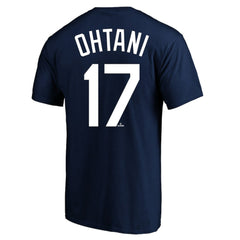 Shohei Ohtani Los Angeles Dodgers Profile Big & Tall Player Name & Number T-Shirt Discount