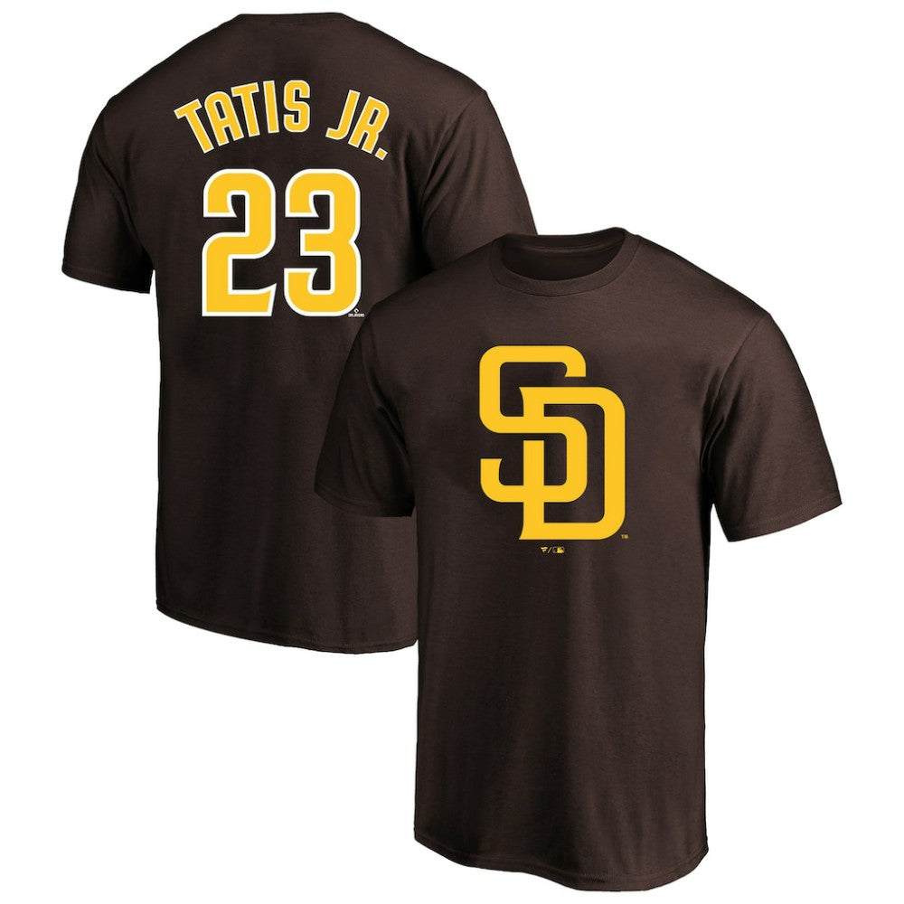 Fernando Tatis Jr. San Diego Padres Profile Big & Tall Player Name & Number T-Shirt Discount