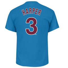 Bryce Harper Philadelphia Phillies Profile Big & Tall Player Name & Number T-Shirt Outlet