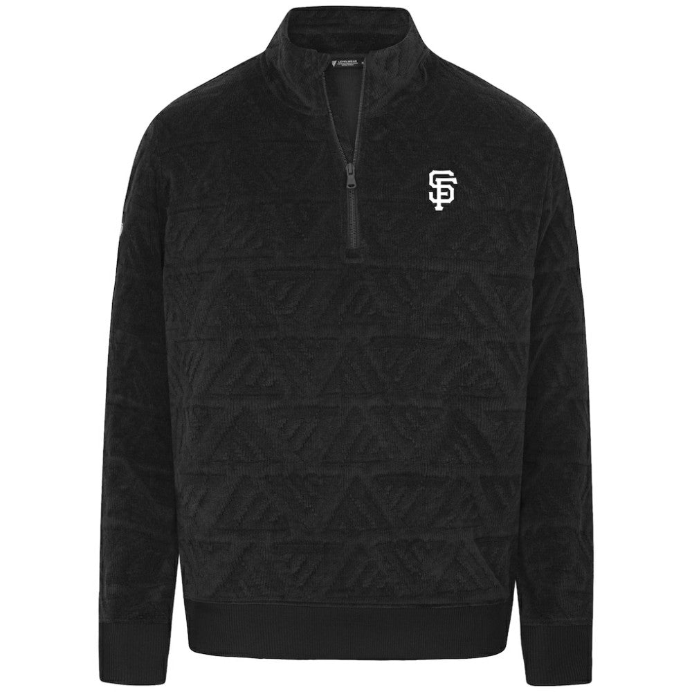 San Francisco Giants Levelwear Women's Camden Insignia 2.0 Quarter-Zip Jacket Outlet