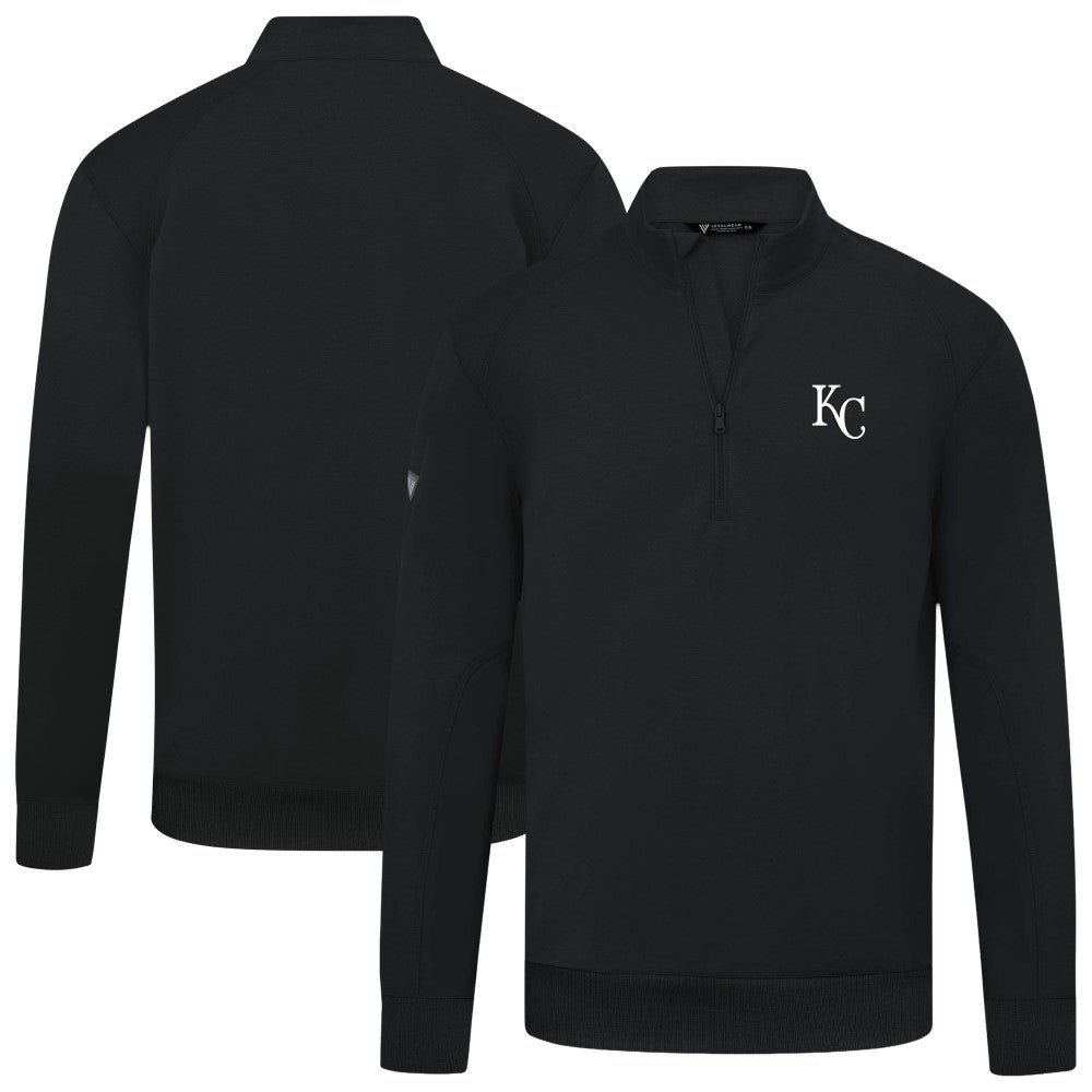 Kansas City Royals Levelwear Upright Insignia Tri-Blend Quarter-Zip Pullover Sale