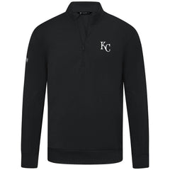 Kansas City Royals Levelwear Upright Insignia Tri-Blend Quarter-Zip Pullover Sale