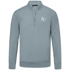 Kansas City Royals Levelwear Upright Insignia Tri-Blend Quarter-Zip Pullover Online