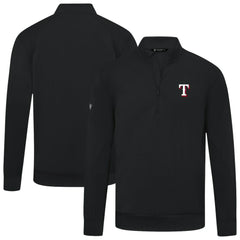 Texas Rangers Levelwear Upright Insignia Tri-Blend Quarter-Zip Pullover for sale