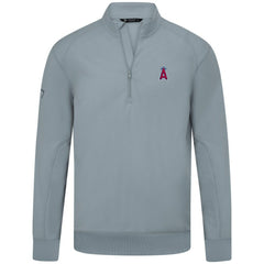 Los Angeles Angels Levelwear Upright Insignia Tri-Blend Quarter-Zip Pullover Discount