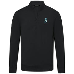 Seattle Mariners Levelwear Upright Insignia Tri-Blend Quarter-Zip Pullover Near Me