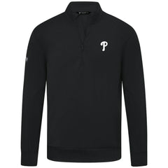 Philadelphia Phillies Levelwear Upright Insignia Tri-Blend Quarter-Zip Pullover Outlet