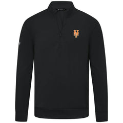 New York Mets Levelwear Upright Insignia Tri-Blend Quarter-Zip Pullover Sale
