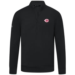 Cincinnati Reds Levelwear Upright Insignia Tri-Blend Quarter-Zip Pullover Near Me